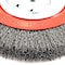 Forney Wire Wheel, Crimped, 8 in x .014 in x 1/2 in - 5/8 in Arbor 72762 - alternate 3